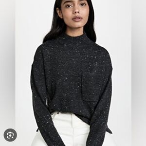NEW Madewell Donegal Redmond Wool Blend Pocket Sweater Medium